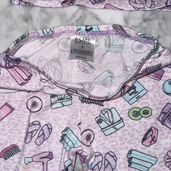 ESME SPA DAY PJ SET 2Y - Picture 8 of 10